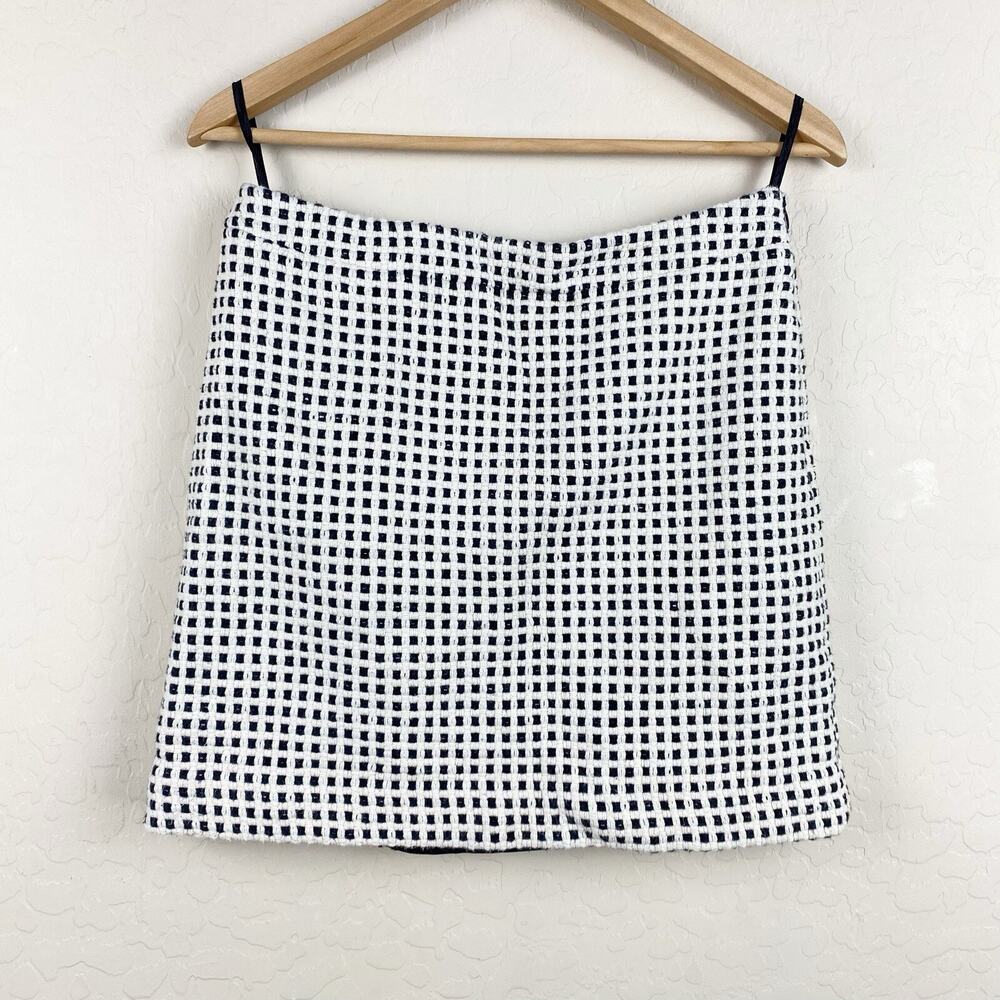 Banana Republic Vintage Y2K Gingham Mini Skirt Womens Size 4 90s Grunge Boho